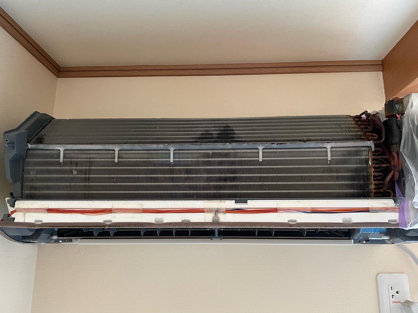 U様邸エアコン洗浄